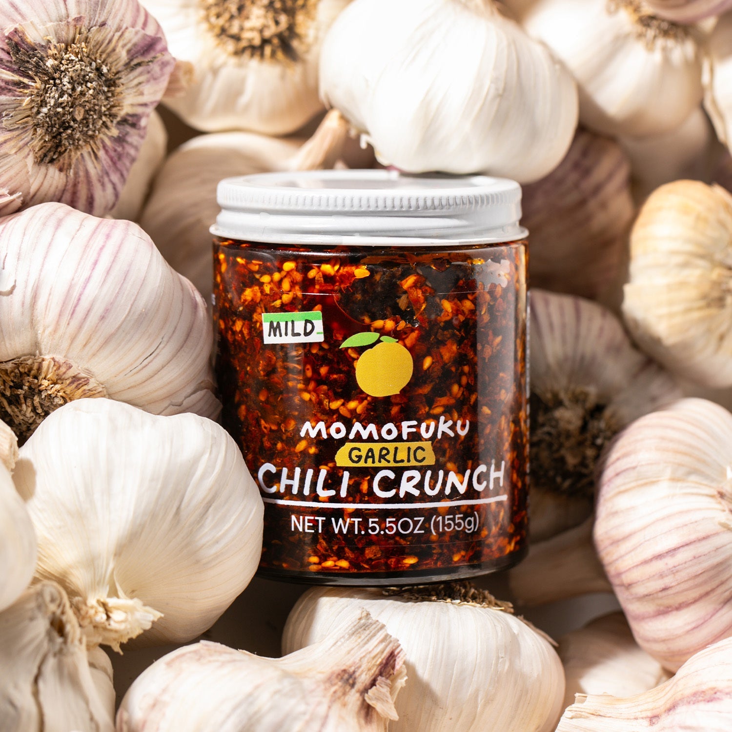 Mild Garlic Chili Crunch 4-Pack