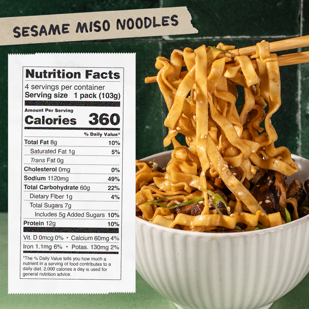 Sesame Miso Noodles | 24 Packs