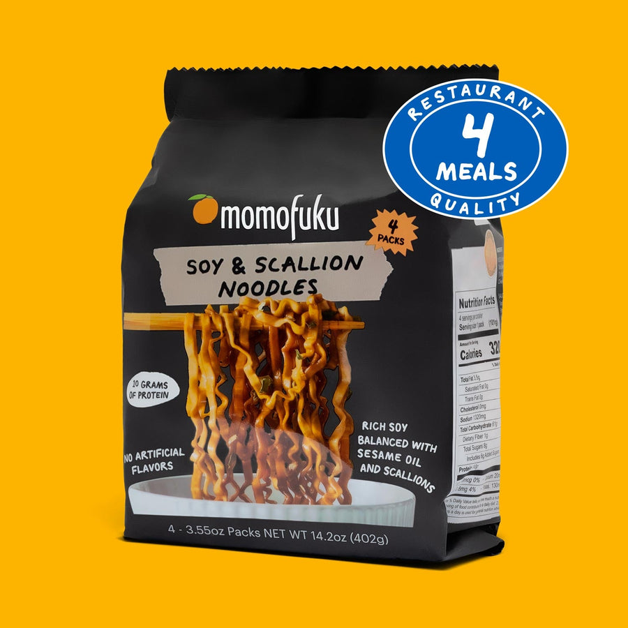 Soy & Scallion Noodles | 4 Packs I6