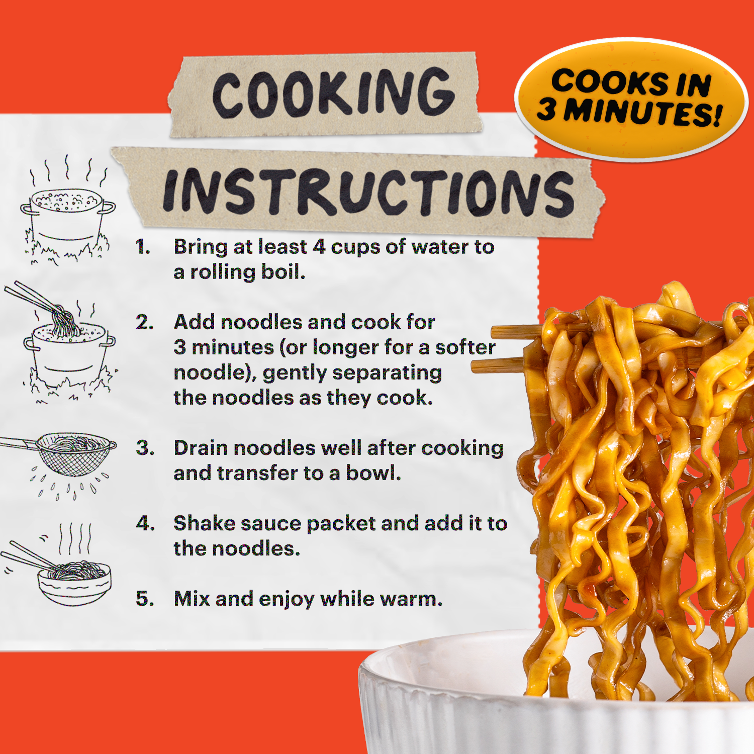 Spice Lover's Noodle Pack